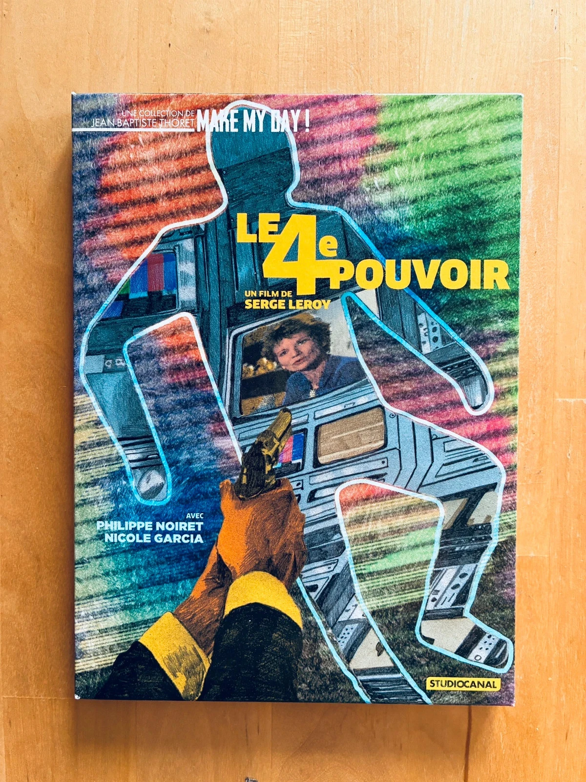 Combo Blu-ray DVD Le 4eme Pouvoir Philippe Noiret Make my Day!